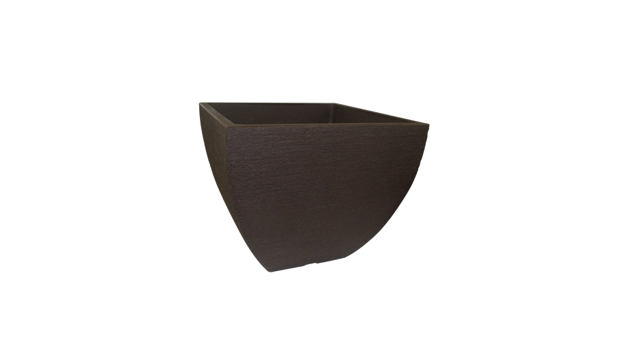 Modern Low Square Planter