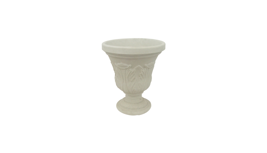 Round Leaf Urn