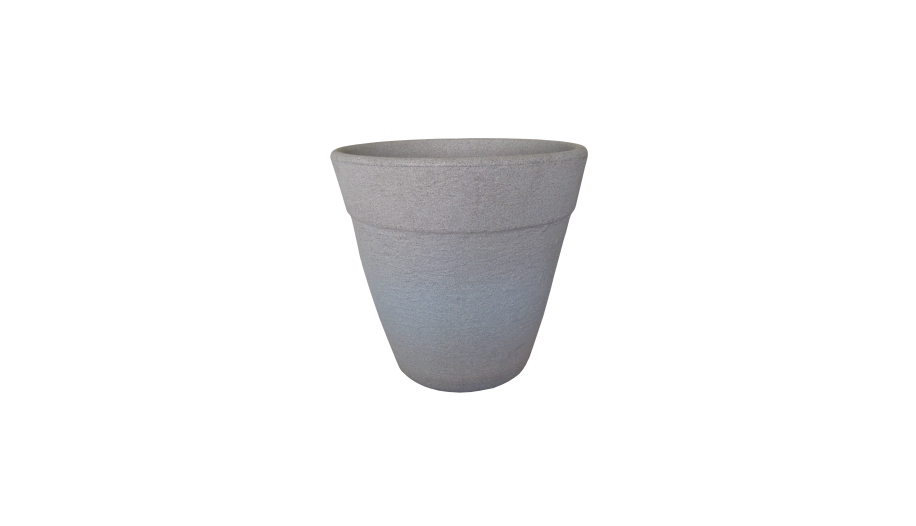 European Round Planter With Edge